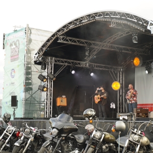 Concert sur une scène Arc Roof