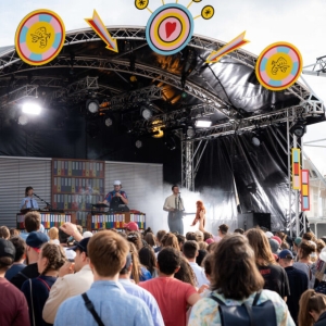 Scène Arc Roof en festival